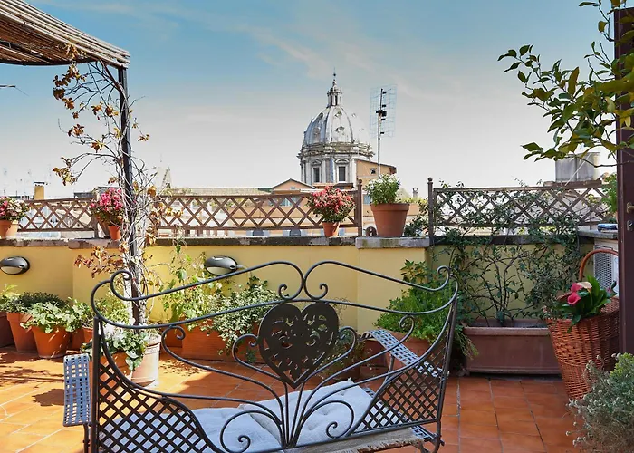 Trasteverehome - Attic Terrace Center Of Baroque Appartamento *
